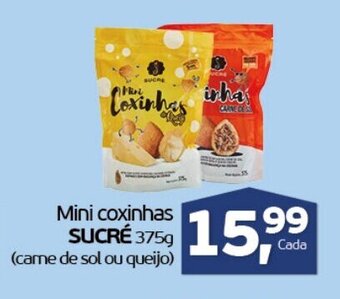 Cometa Supermercados Mini Coxinhas Sucre 375g oferta
