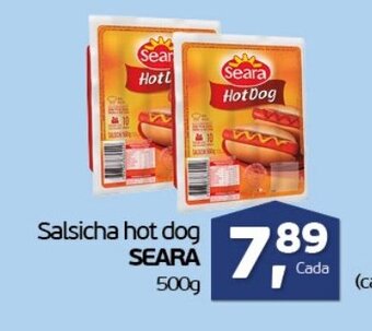 Cometa Supermercados Salsicha hot dog Seara 500g oferta