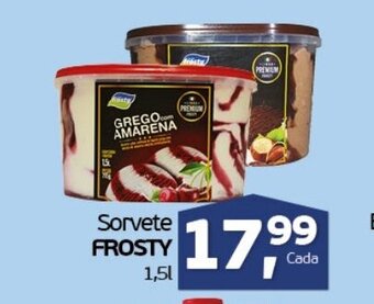 Cometa Supermercados Sorvete Frosty 1.5L oferta