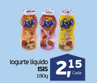 Cometa Supermercados Iogurte Liquido Isis 180g oferta