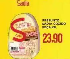Apoio Mineiro Presunto sadia cozido peça oferta