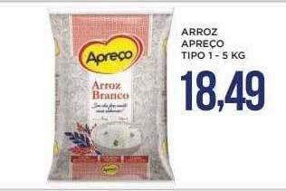 Apoio Mineiro Arroz apreço tipo 1 oferta