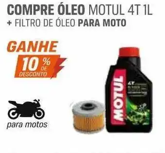 AutoZone Compre óleo motul 4t 1l + filtro de óleo para moto oferta