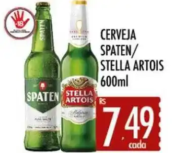 Supermercados Avenida Cerveja spaten stella artois oferta