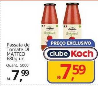 Supermercados Koch Passata de tomate di matteo oferta