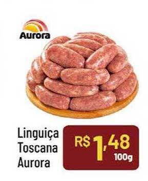 Supermercados Goes Linguiça toscana aurora oferta