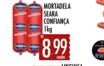 Supermercados Avenida Mortadela seara confiança oferta
