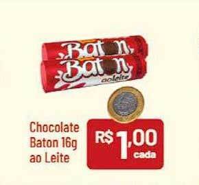 Supermercados Goes Chocolate baton ao leite oferta