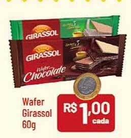 Wafer girassol
