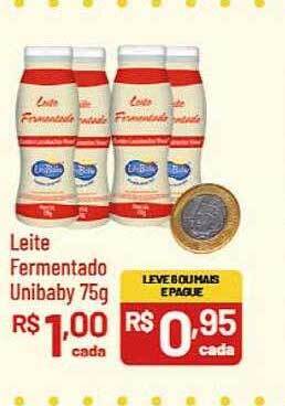 Supermercados Goes Leite fermentado unibaby oferta