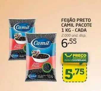 Cooper Feijão preto camil pacote - cada oferta