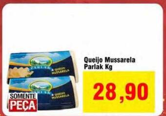 Queijo mussarela parlak