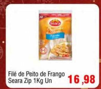 Spani Atacadista Filé de peito de frango seara zip oferta