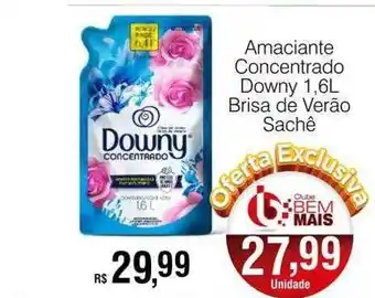 Supermercado Bem Barato Amaciante concentrado downy brisa de verão sachê oferta