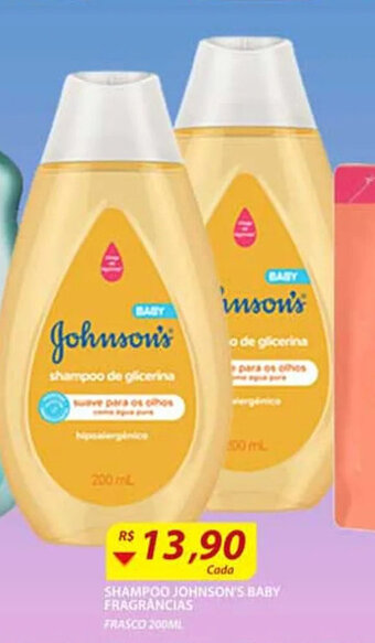 Shampoo Johnson's Baby frag. 200ml