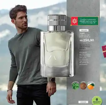 O Boticário Zaad eau de parfum vegano 74463 oferta