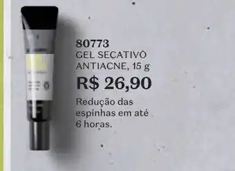 O Boticário Gel secativo antiacne 80773 oferta