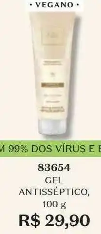 Gel antisséptico vegano 83654