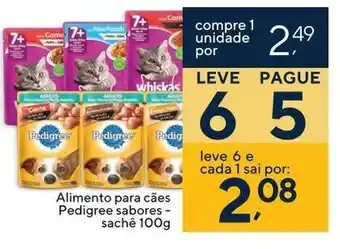 Coop Alimento para Caes Pedigree sabores 100g oferta