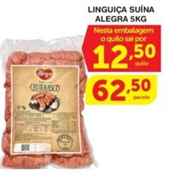 Roldão Linguica Suina Alegra 5kg oferta