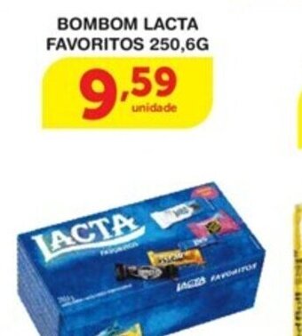Bombom Lacta Favoritos 250.6g