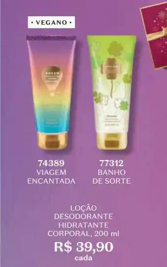 Viagem encantada vegano 74389 banho de sorte vegano 77312
