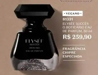O Boticário Elysée succès o boticário eau de parfum vegano 81331 oferta