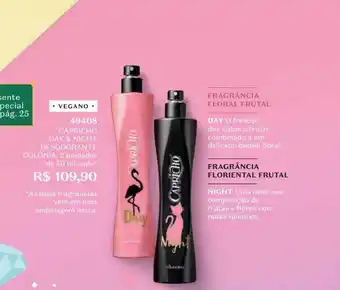 Capricho day & night desodorante colônia 2 vegano 49408