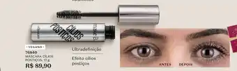 O Boticário Máscara cílios postiços vegano 76840 oferta