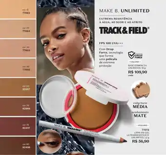O Boticário Base compacta unlimited vegano lápis em gel ultrarresitente unlimited vegano 77072 oferta