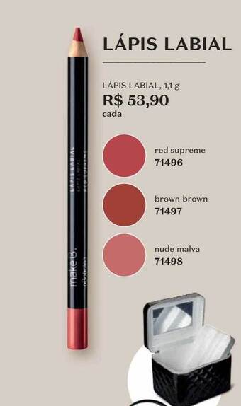 O Boticário Lápis labial oferta