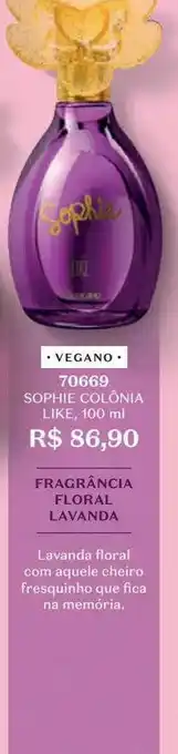 Sophie colônia like vegano 70669