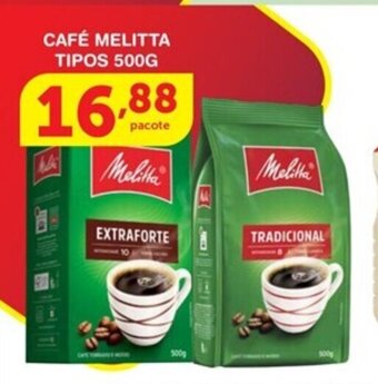 Roldão Cafe Melitta Tipos 500g oferta