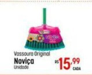 Muffato Vassoura Original Novica unidade oferta