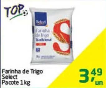 Tenda Atacado Farinha de trigo Select pacote 1kg oferta