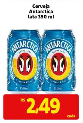 Mercado Extra Cerveja Antarctica Lata 350ml oferta
