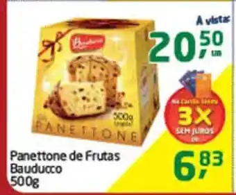 Tenda Atacado Panettone de Frutas Bauducco 500g oferta