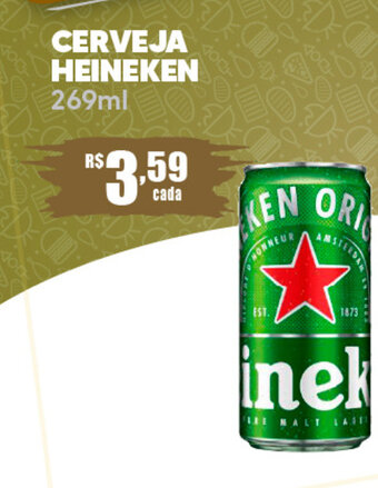 Supermercado Precito Cerveja heineken 269ml oferta