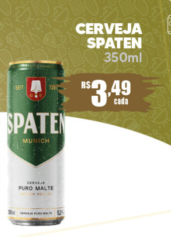 Supermercado Precito Cerveja Spaten 350ml oferta