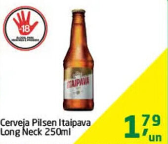 Tenda Atacado Cerveja Pilsen Itaipava long neck 250ml oferta