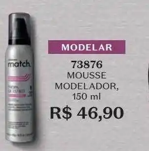 O Boticário Mousse modelador 73876 oferta