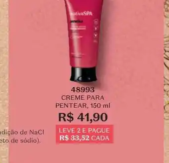 O Boticário Creme para pentear oferta