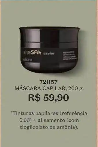 O Boticário Máscara capilar 72057 oferta