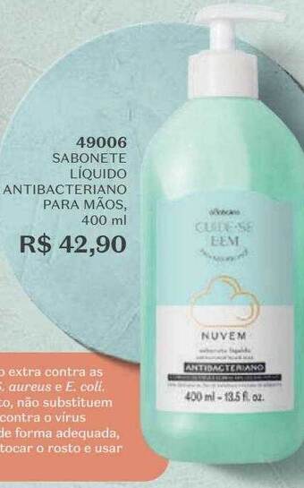 O Boticário Sabonete liquido antibacteriano para mãos 49006 oferta