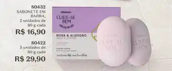 O Boticário Sabonete em barra 2 de 80 g 80432 5 de 80 g 80422 oferta