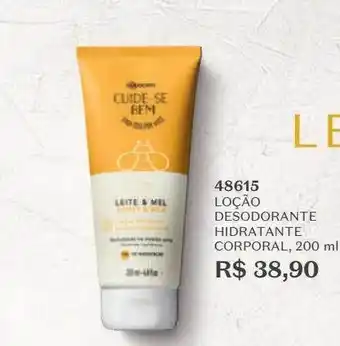 O Boticário Loção desodorante hidratante corporal 48615 oferta