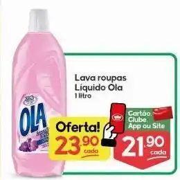 Supermercados Princesa Lava roupas líquido ola 1lt oferta