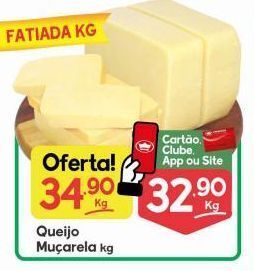 Supermercados Princesa Queijo muçarela kg oferta