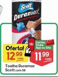 Supermercados Princesa Toalha duramax scott c/58 oferta