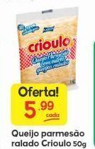 Supermercados Princesa Queijo parmesão ralado crioulo 50g oferta